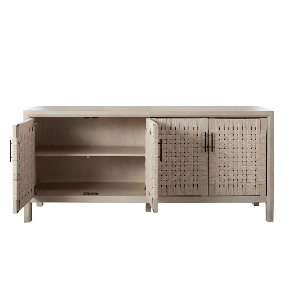 Palm Natural Sideboard by Diamond Sofa