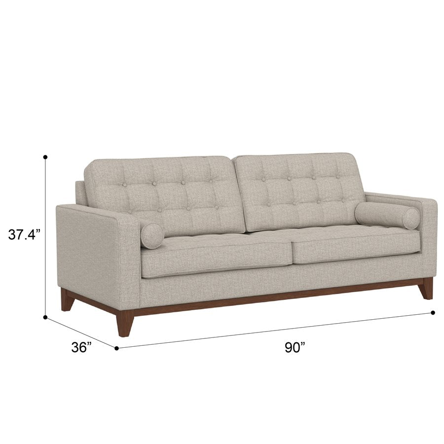 Emerald Home Presley Flax Sofa Collection