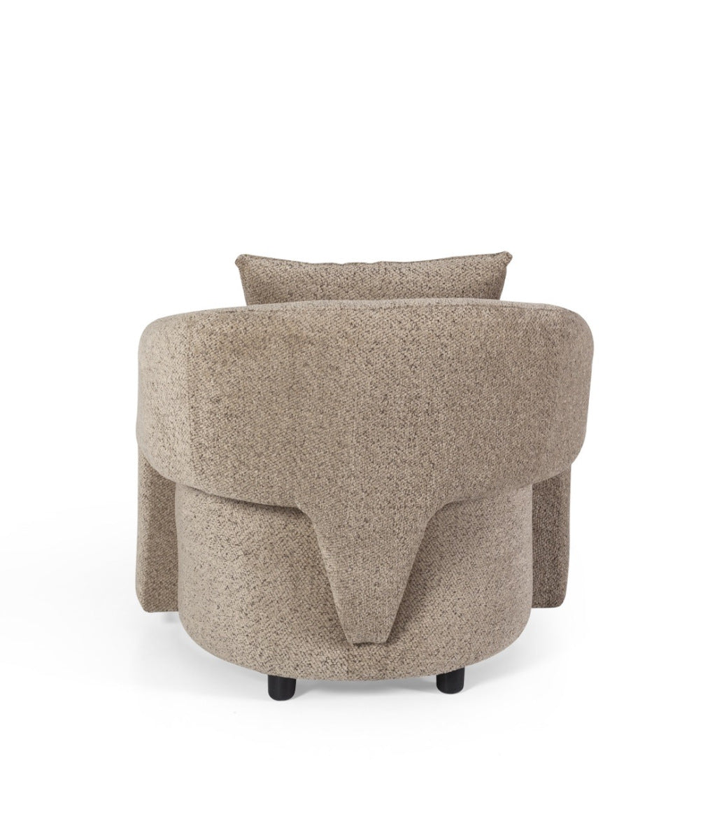 Pablo Brown Boucle Accent Chair