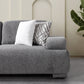 Pablo Gray Boucle 2 Pc Sofa Set