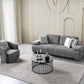 Pablo Gray Boucle 2 Pc Sofa Set