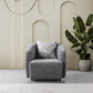 Pablo Gray Boucle Accent Chair