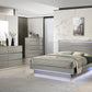 Paradox 4 Pc Bedroom Set Gray Finish