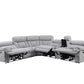 Park City 6 Pc Modular Sectional Pumice Chenille