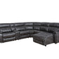 Steve Silver Provo 6-Piece Dual-Power Chaise Sectional