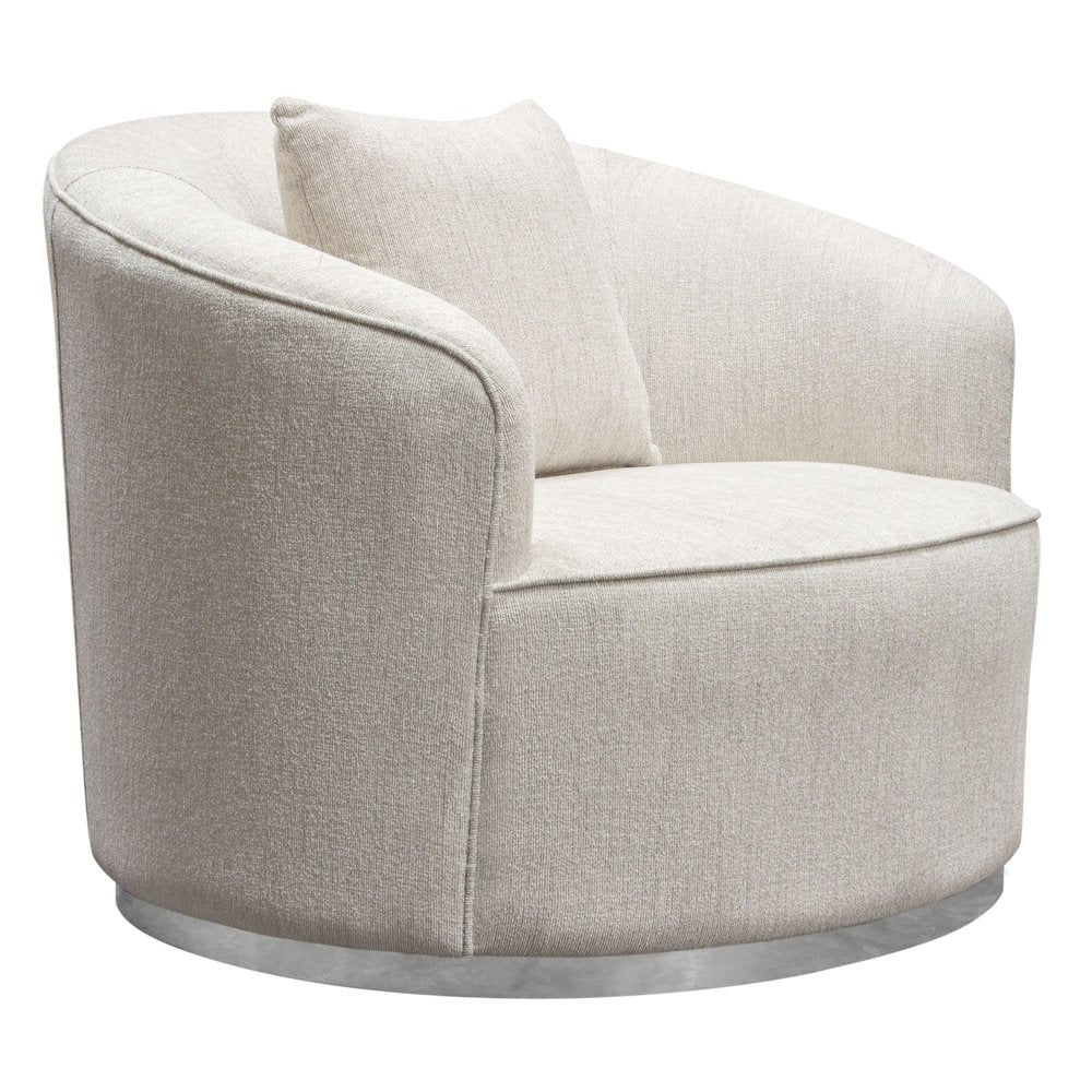 Raven Chair - Light Creme Fabric