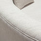 Colección de sofás Raven de Diamond Sofa - Tela color crema claro