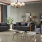 Riya Gray 2 Piece Sofa Collection by Cosmos