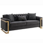 Riya Gray 2 Piece Sofa Collection by Cosmos