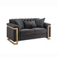 Riya Gray 2 Piece Sofa Collection by Cosmos