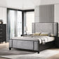Romeo 4 Pc Wenge Finish Bedroom Set