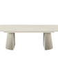 Mila Off White Butterfly Leaf Dining Set by Sharelle