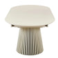 Mila Off White Butterfly Leaf Dining Set by Sharelle