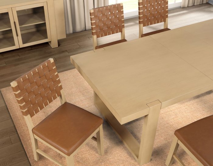 Reid 7 Pc Sand Finish Dining Collection