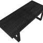 Reid 7 Pc Black Finish Dining Collection