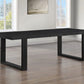 Reid 7 Pc Black Finish Dining Collection