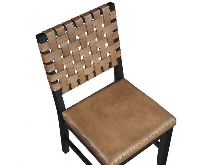 Reid 7 Pc Black Finish Dining Collection