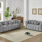 Boucle Tufted Sofa & Loveseat 3 Colors