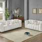 Boucle Tufted Sofa & Loveseat 3 Colors