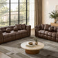 Mocha S13 Sofa & Loveseat Best Quality