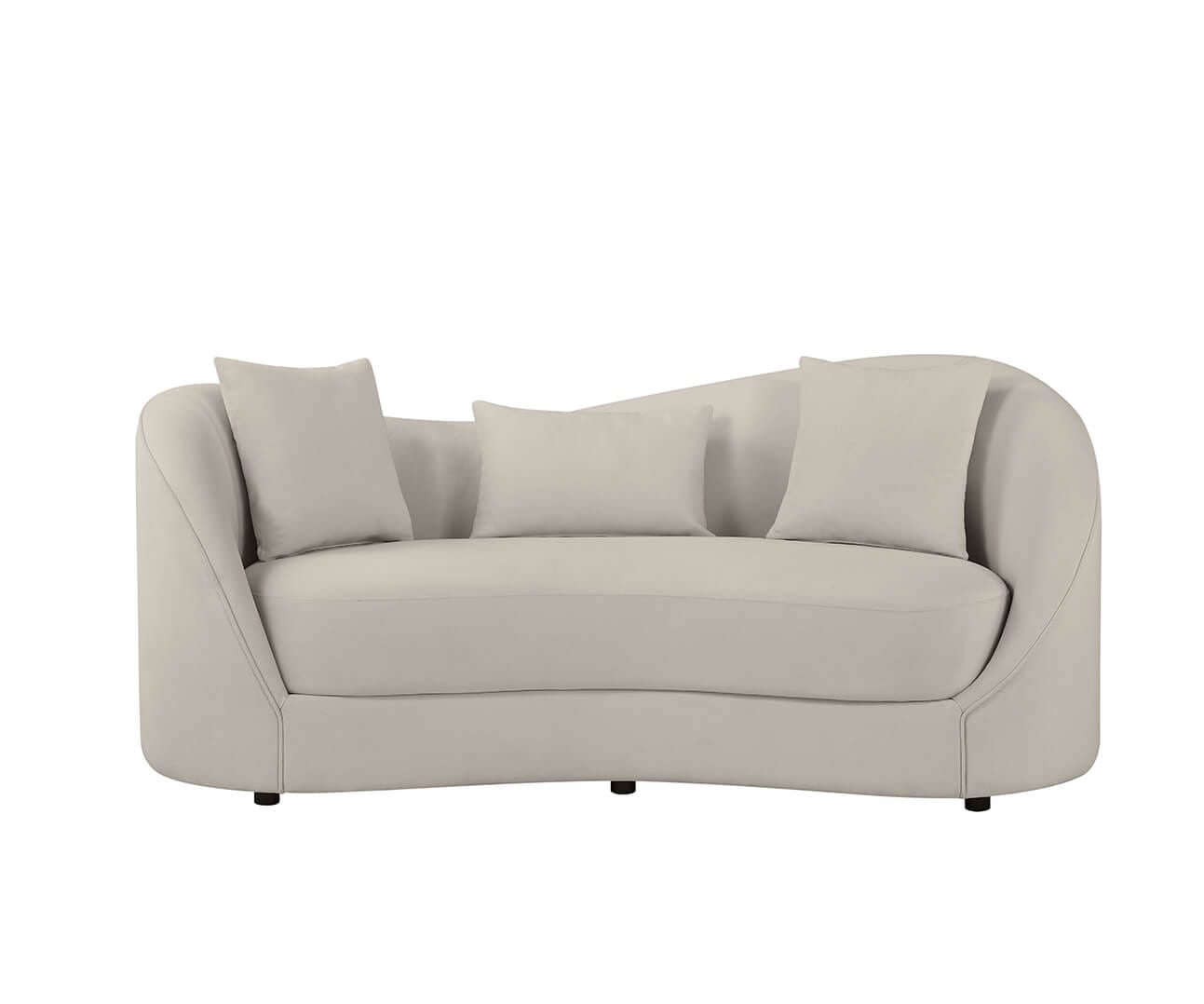 S70-SL Light Gray Sofa & Loveseat