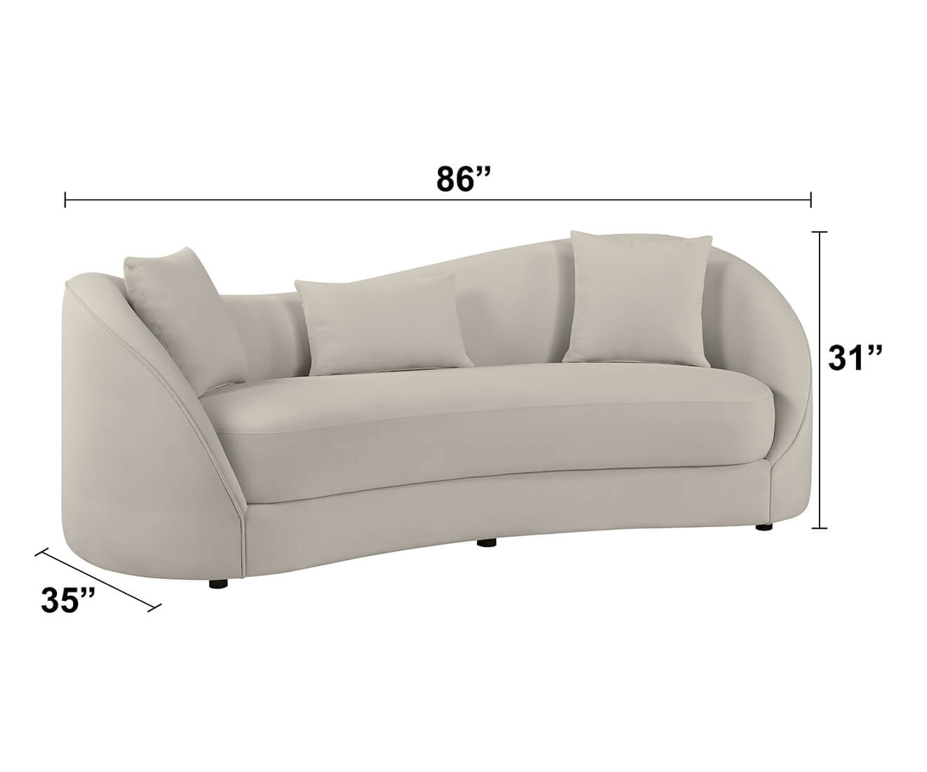S70-SL Light Gray Sofa & Loveseat