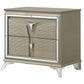 Galaxy Home Tiffany Olive Silver Bedroom Set