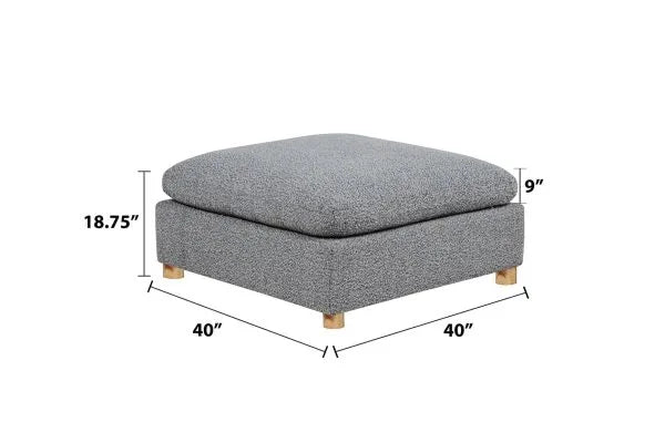 SE05 Modular Sectional Boucle Fabric - 3 Colors