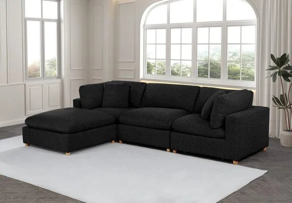 Boucle Modern Modular Sectional - Build Your Own