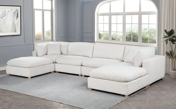 SE05 Modular Sectional Boucle Fabric - 3 Colors