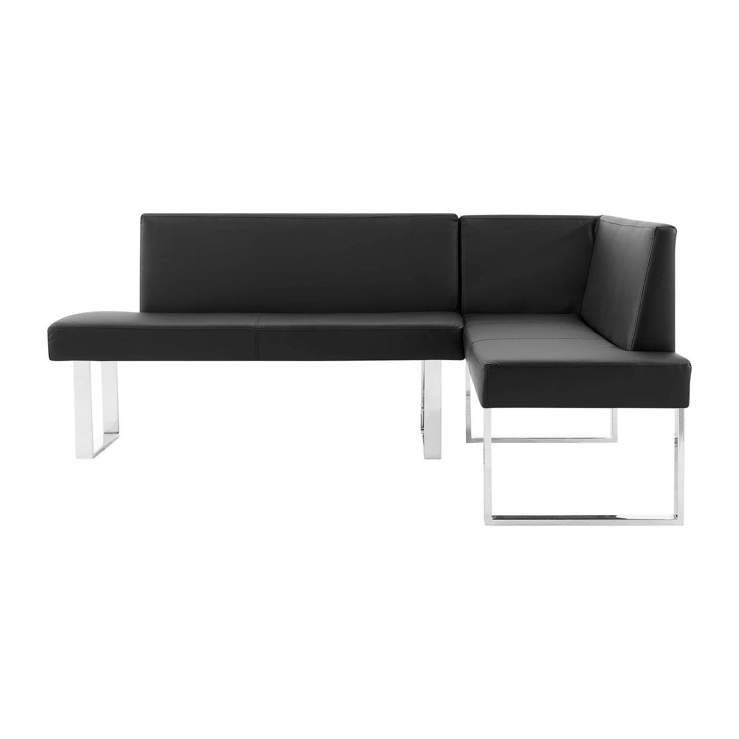 Armen Living Amanda Nook Dining - Acabado gris