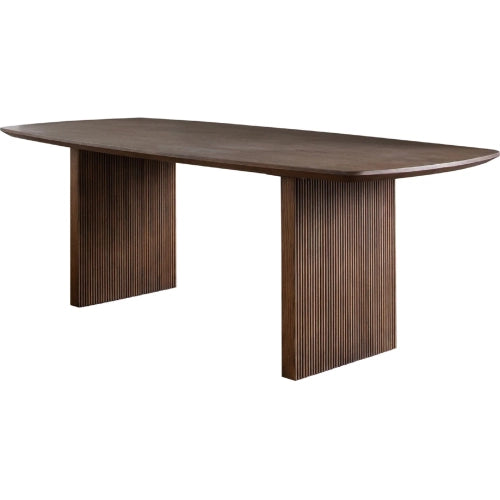 Sienna Dark Oak Dining Set by Diamond Sofa