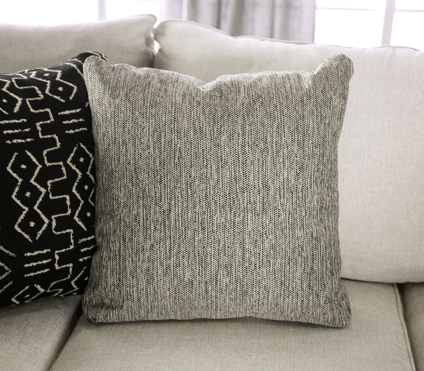 Gunnersbury Gray Chenille Sectional SM1119