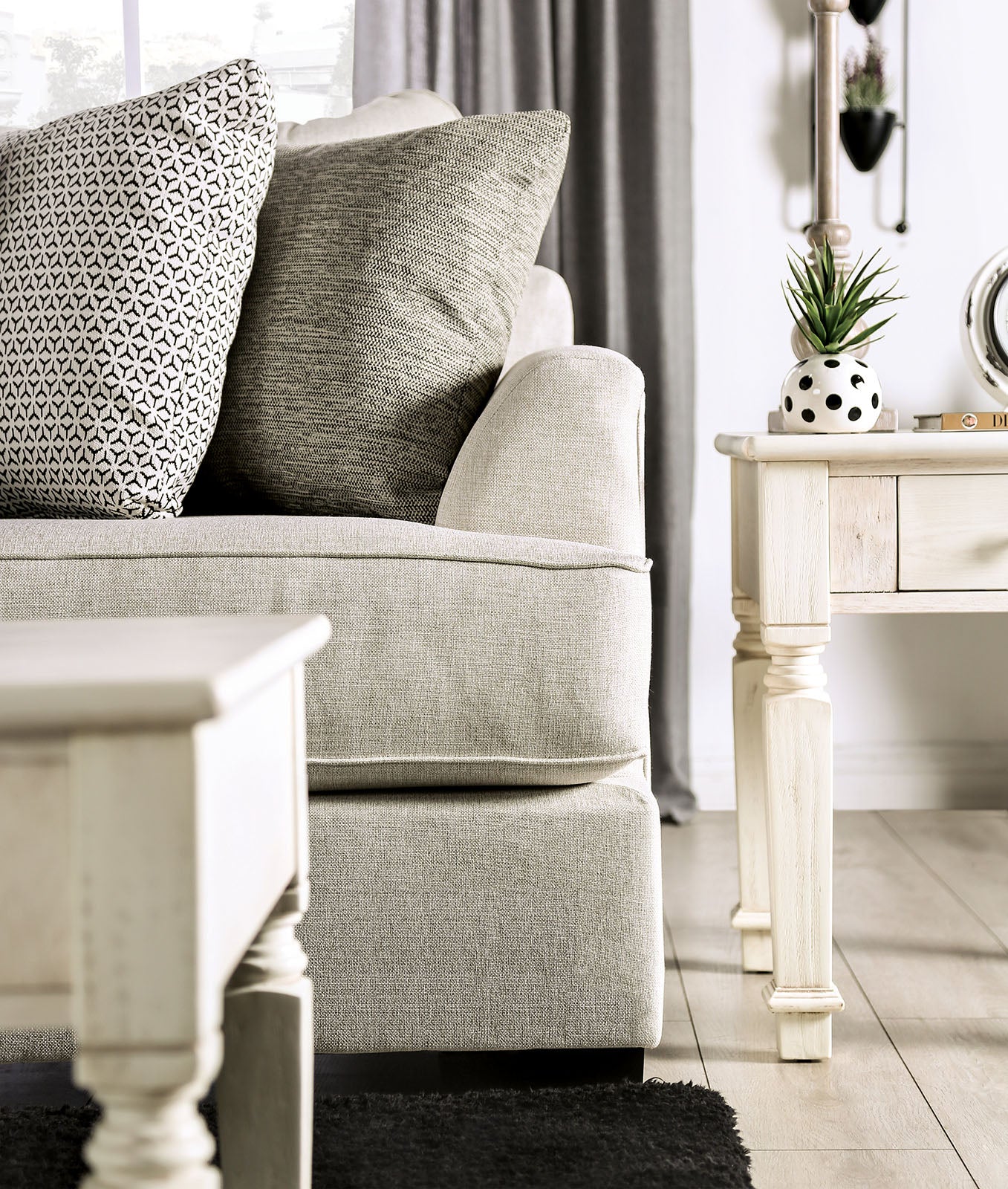 Gunnersbury Gray Chenille Sectional SM1119