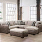 Ashenweald Sectional Brown Microfiber SM5404