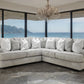 Nerone Gray Polyester Sectional SM6094-SECT