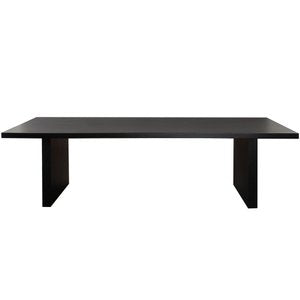 Sonoma 80" Black Dining Table