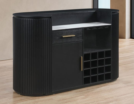 Colvin Black Reeded Bar COL700KB