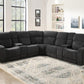 Steve Silver Seattle 3 Pc Power Motion Sectional
