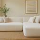 Sevilla Cream Sectional by Sharelle Furnishings