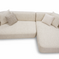 Sevilla Cream Sectional by Sharelle Furnishings