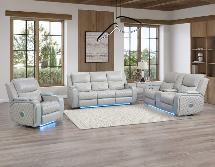 Luna 3 Pc Home Cinema Power Reclining Set