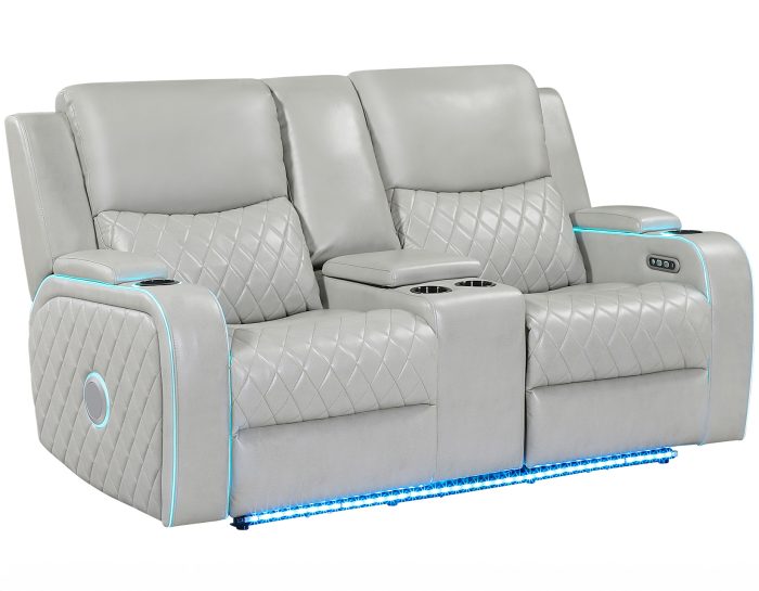 Luna 3 Pc Home Cinema Power Reclining Set
