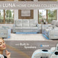 Luna 3 Pc Home Cinema Power Reclining Set