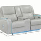 Luna 3 Pc Home Cinema Power Reclining Set