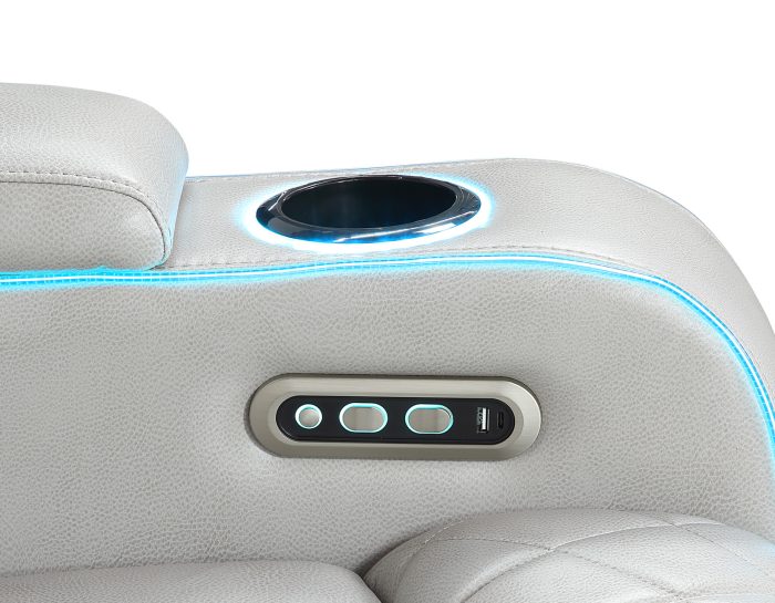 Luna 3 Pc Home Cinema Power Reclining Set