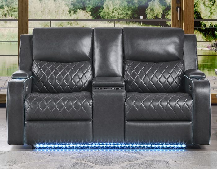 Luna Home Cinema 3 Pc Power Reclining Set