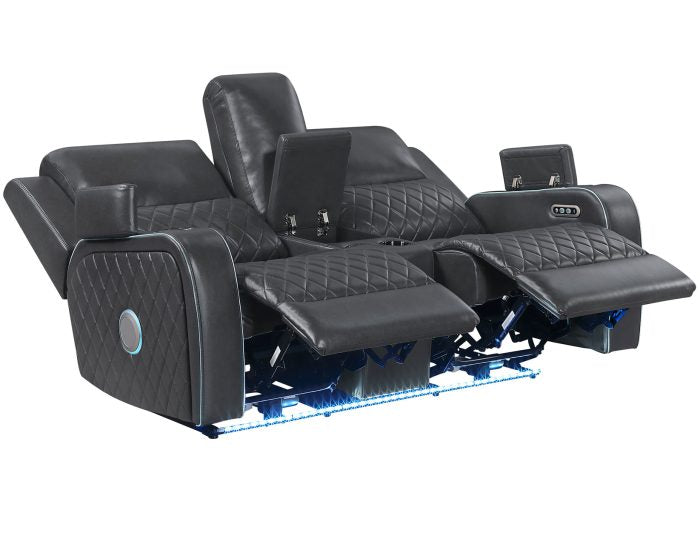 Luna Home Cinema 3 Pc Power Reclining Set