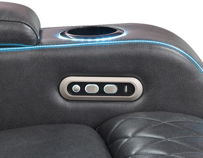 Luna Home Cinema 3 Pc Power Reclining Set