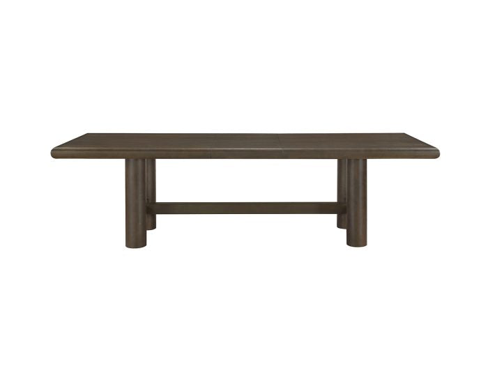 Rosen Brown Finish Expandable Dining Collection